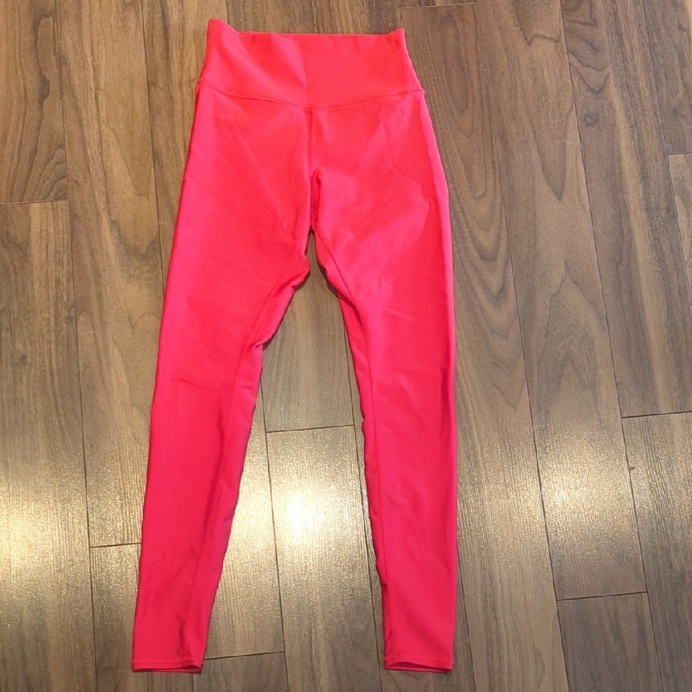 Alo Red Airbrush Leggings
